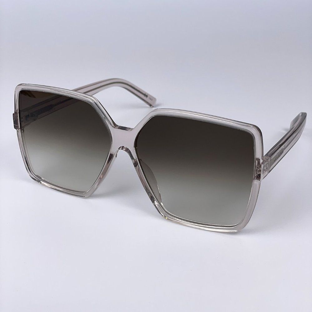 NEW Saint Laurent SL232 BETTY 005 Nude Beige Gradient Sunglasses - Picture 3 of 15
